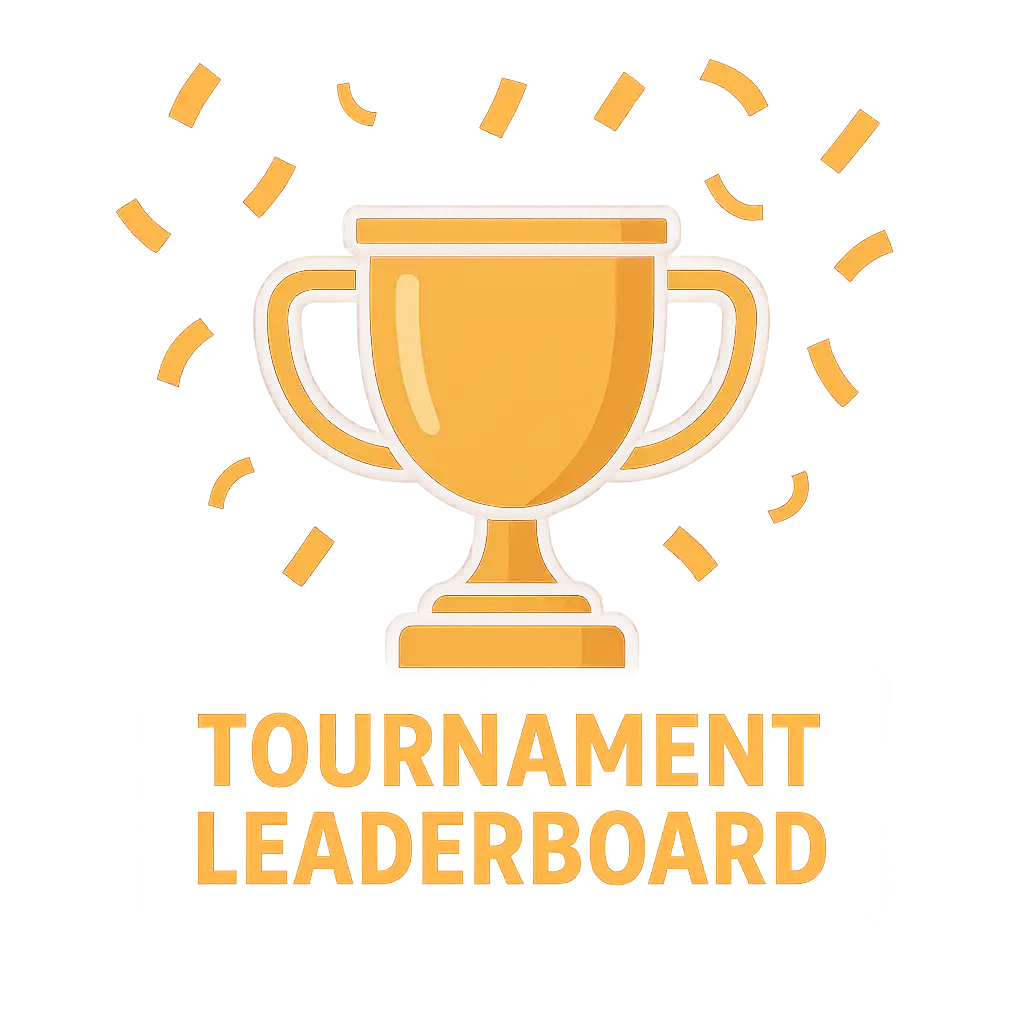Trophy representing the slot tournament
